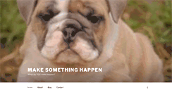 Desktop Screenshot of makesomethinghappen.com